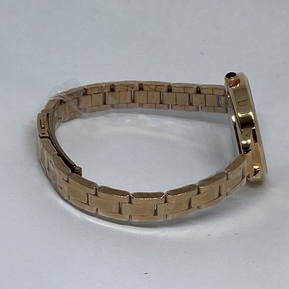 Bertha Madison BR6706 Womens Stainless Steel Analog Rose Dial Quartz Watch LJ436 - Picture 12 of 12